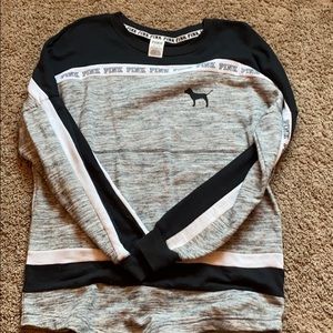 Pink oversized sweatshirt